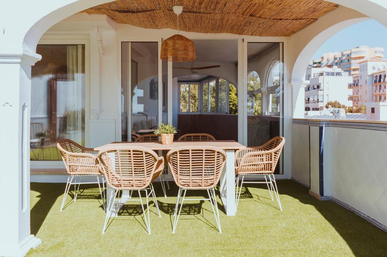 Apartamento Con Gran Terraza Junto A La Playa Torremolinos Bagian luar foto